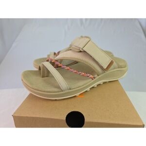 Merrell Women Terran 4 Slide Shoes Incense Tan 8M Sandals